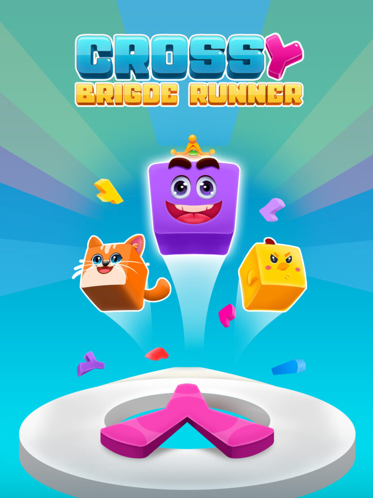 Crossy Bridge Runner takes bridge-building to the next level. Think fast, act smart, and cross the gaps in style! Check out how we designed this vibrant puzzle platformer packed with fun and challenges.