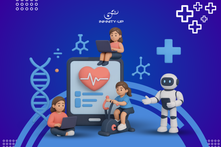 A visual representation of healthcare gamification showing patients using mobile health apps, children engaging in cognitive training games, individuals performing physical therapy with interactive tools, and medical professionals practicing procedures in simulation environments to improve outcomes and engagement.