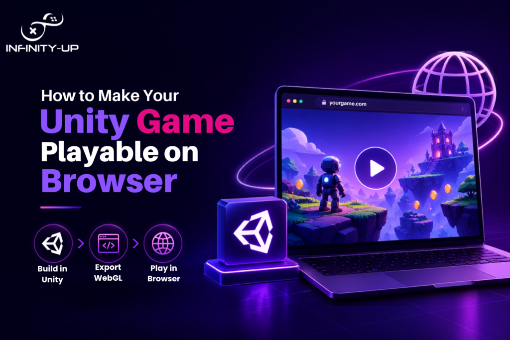 how can i make my unity game playable on browser