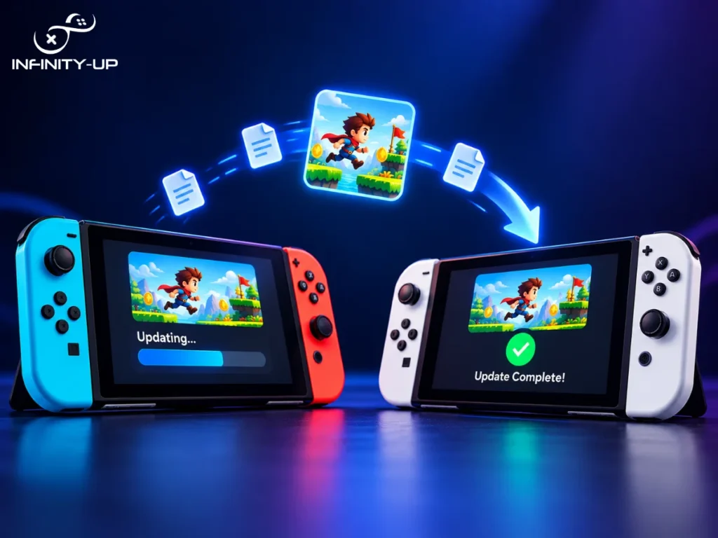 Update a Game From Another Switch