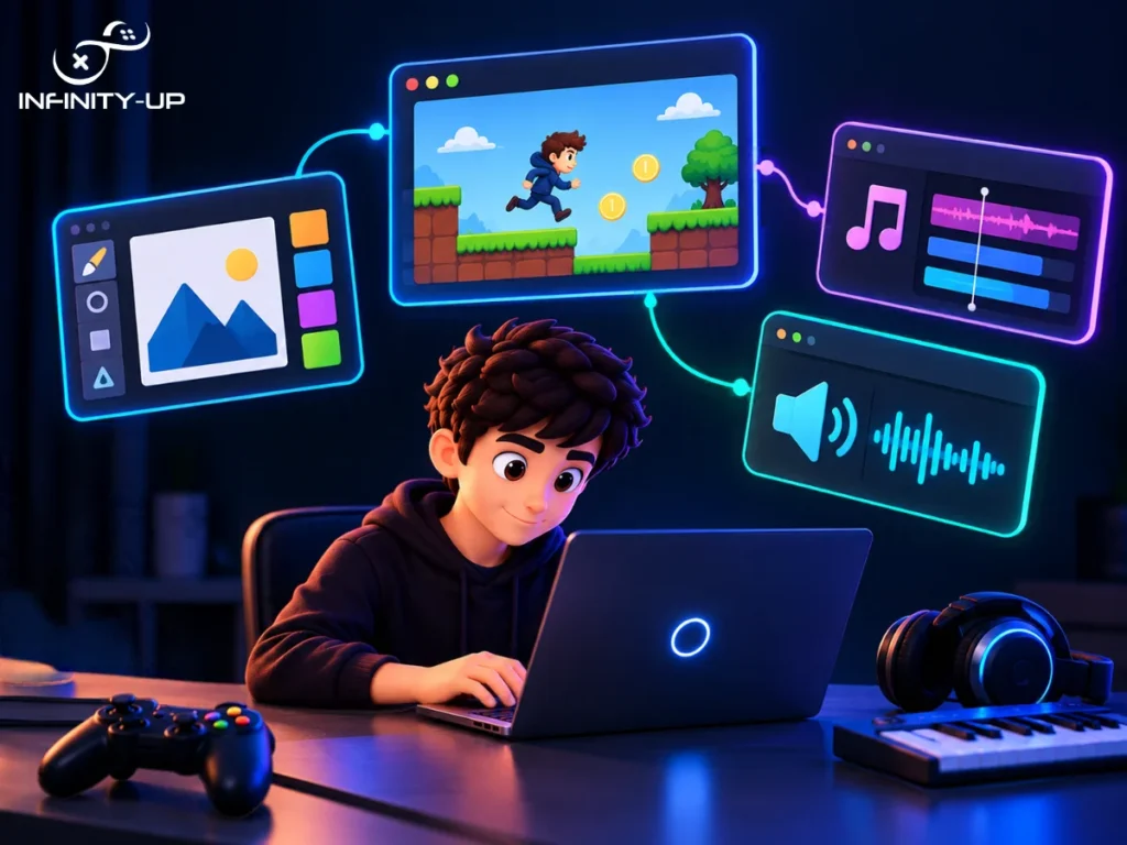 add art and music update