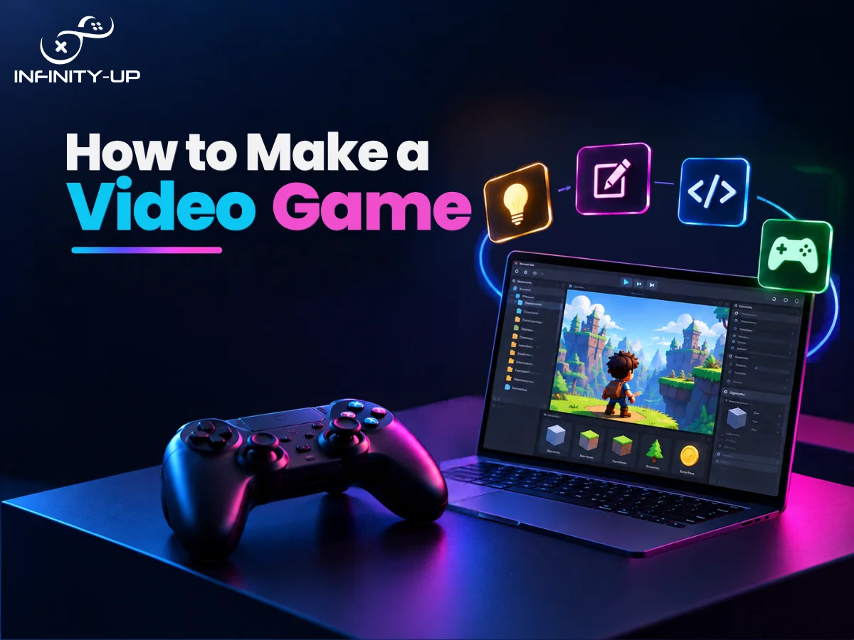 how to make avedio game